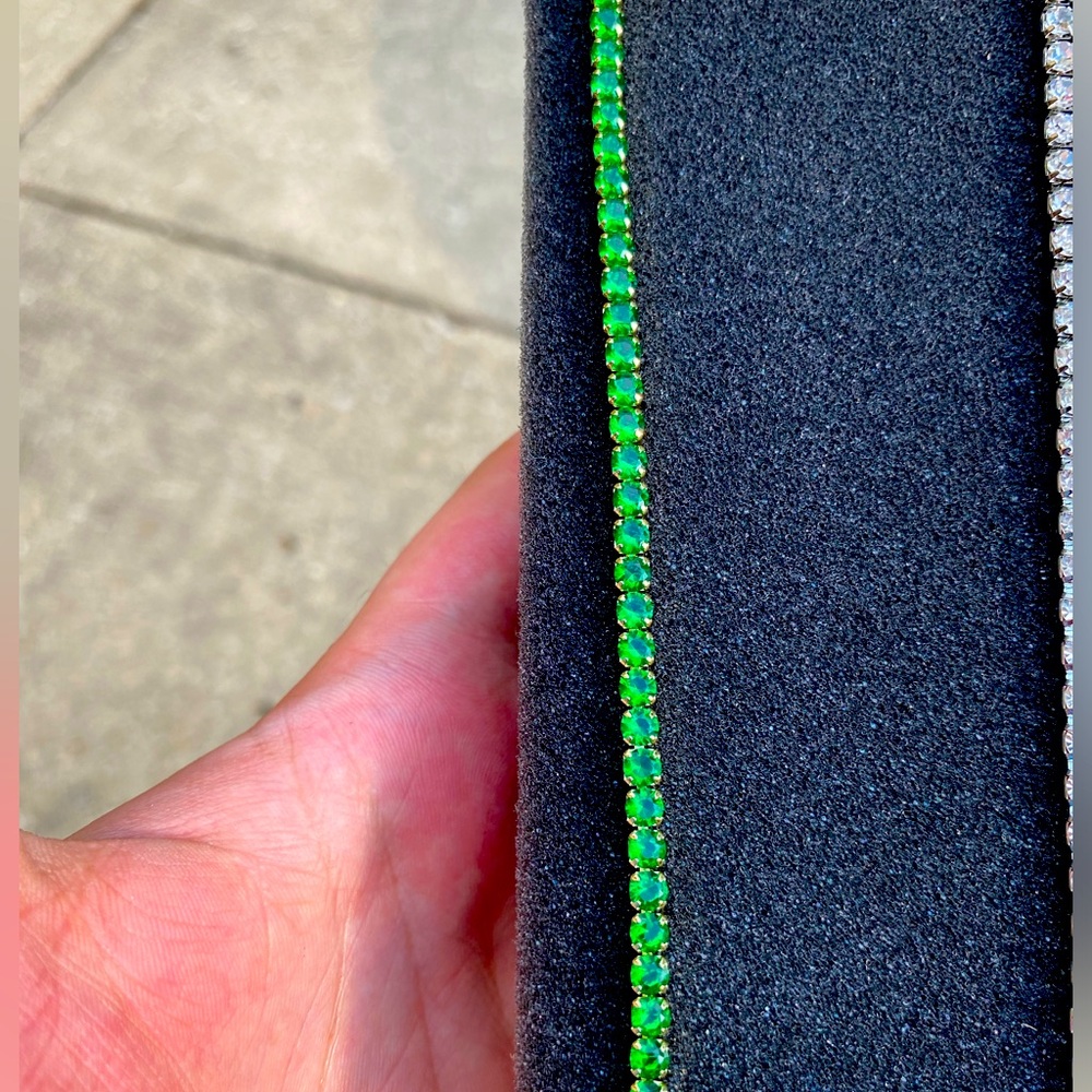 Emerald Tennis Bracelet